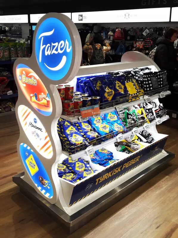 myymäläkaluste fazer